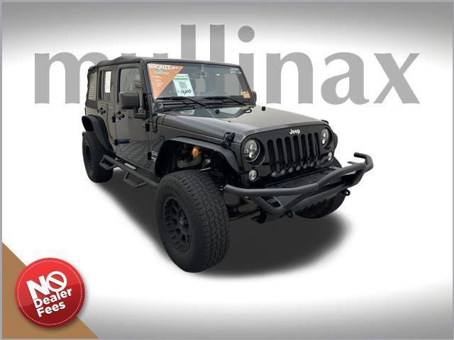 used 2015 Jeep Wrangler Unlimited car, priced at $18,496