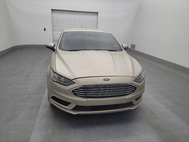 used 2018 Ford Fusion car, priced at $16,095