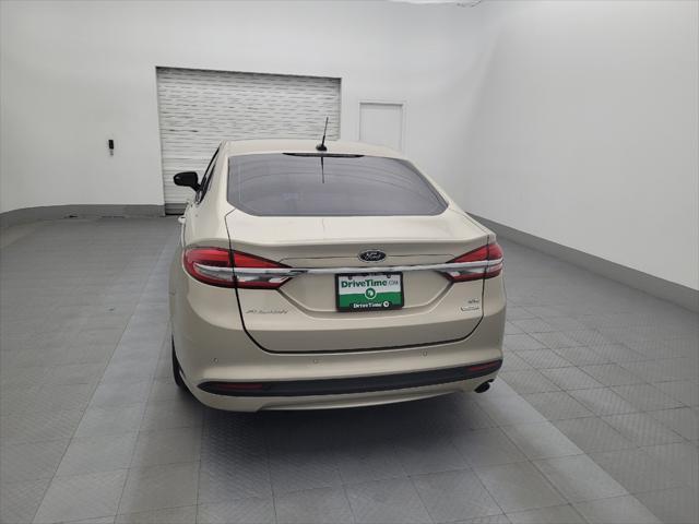 used 2018 Ford Fusion car, priced at $16,095