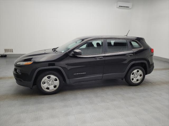 used 2017 Jeep Cherokee car, priced at $15,495