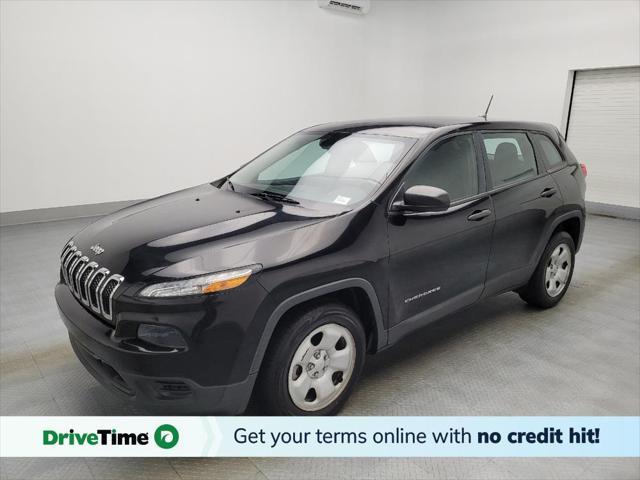 used 2017 Jeep Cherokee car, priced at $15,495