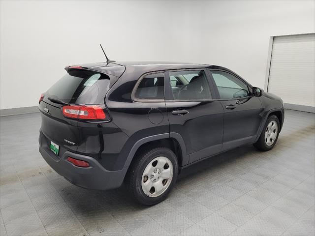 used 2017 Jeep Cherokee car, priced at $15,495