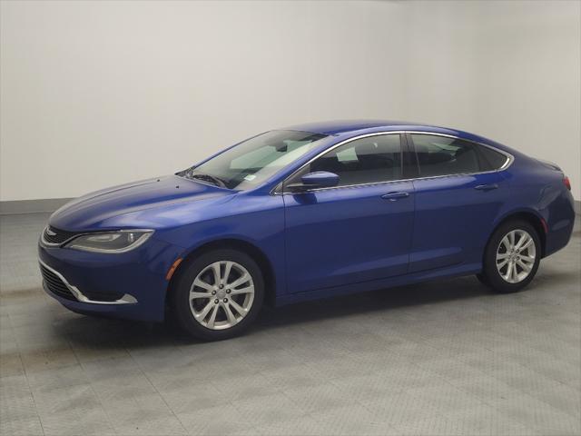 used 2015 Chrysler 200 car, priced at $12,495