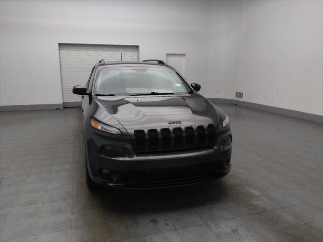 used 2018 Jeep Cherokee car, priced at $15,095