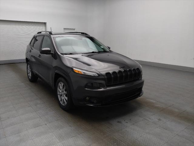 used 2018 Jeep Cherokee car, priced at $15,095