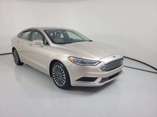 used 2018 Ford Fusion car, priced at $15,595