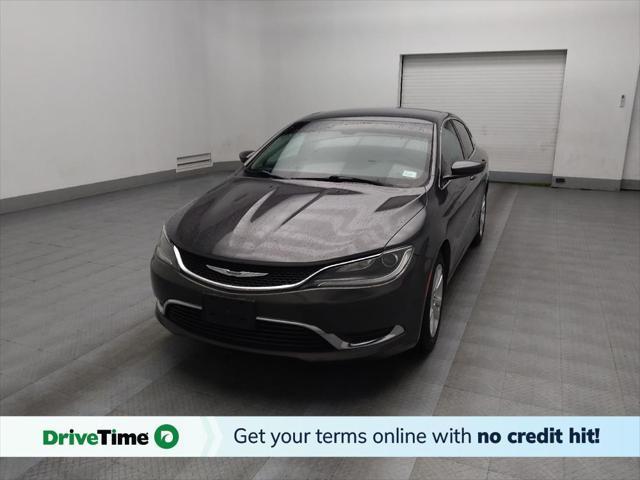 used 2016 Chrysler 200 car, priced at $17,395