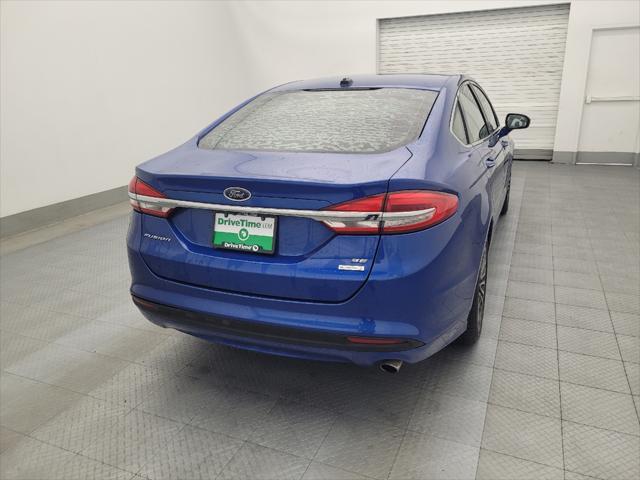 used 2018 Ford Fusion car, priced at $15,795