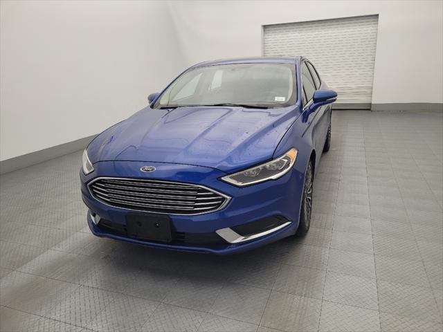 used 2018 Ford Fusion car, priced at $15,795
