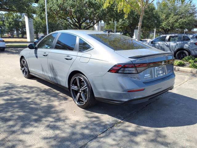 new 2025 Honda Accord Hybrid car, priced at $35,205