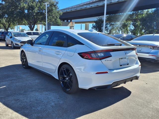 new 2025 Honda Civic car, priced at $29,055