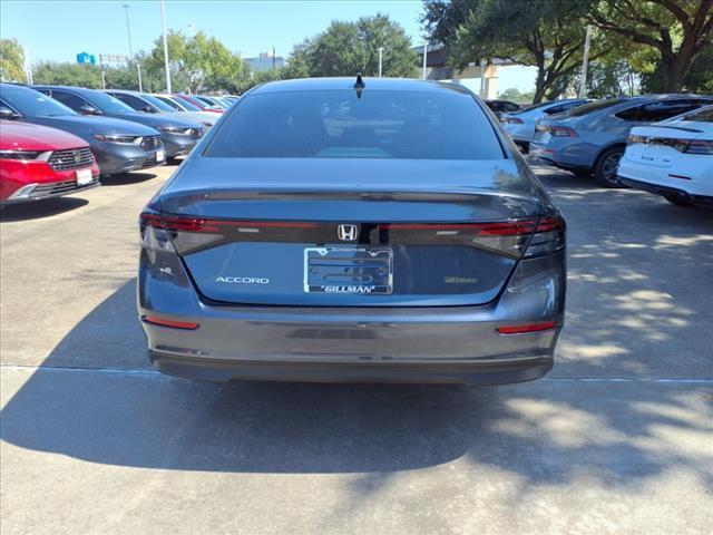 new 2025 Honda Accord car, priced at $31,655