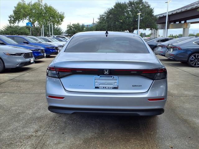 new 2025 Honda Accord car, priced at $31,655