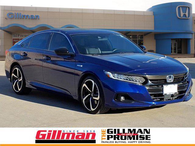 used 2022 Honda Accord Hybrid car, priced at $25,981