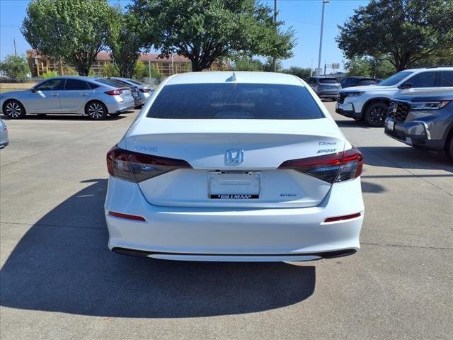 new 2025 Honda Civic Hybrid car, priced at $30,555