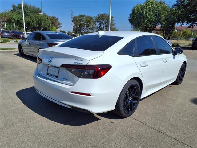 new 2025 Honda Civic Hybrid car, priced at $30,555