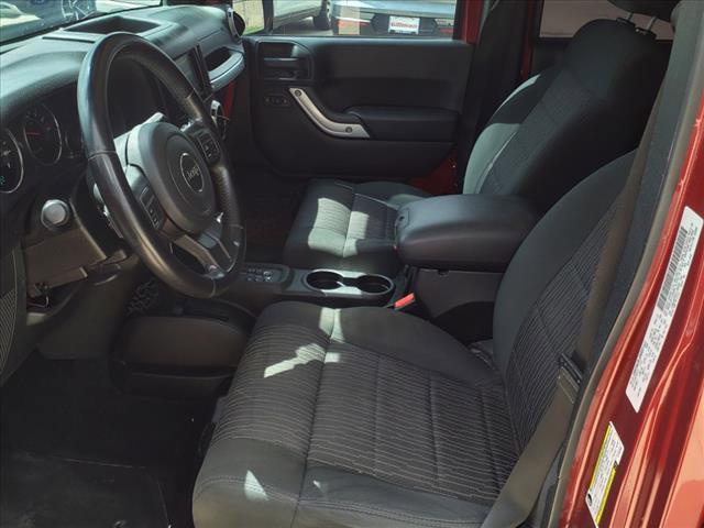 used 2012 Jeep Wrangler Unlimited car, priced at $14,982