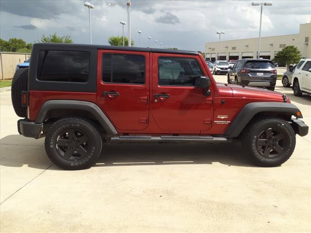 used 2012 Jeep Wrangler Unlimited car, priced at $14,982