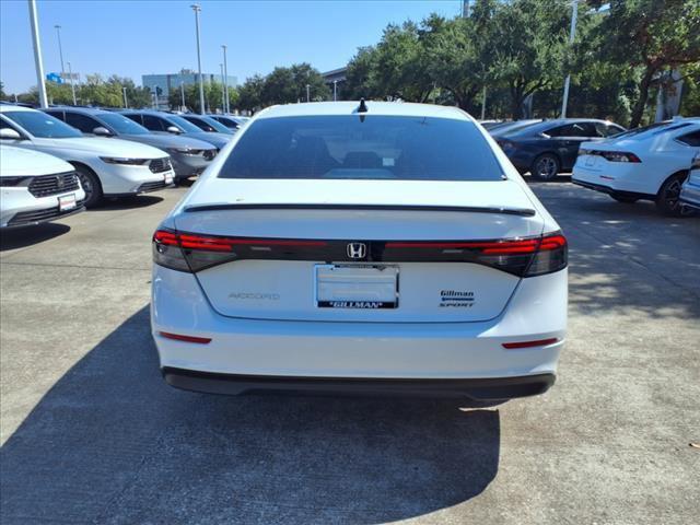 new 2025 Honda Accord Hybrid car, priced at $35,205