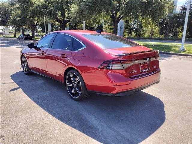 new 2024 Honda Accord Hybrid car, priced at $34,445