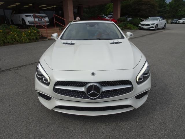 used 2018 Mercedes-Benz SL 550 car, priced at $55,800