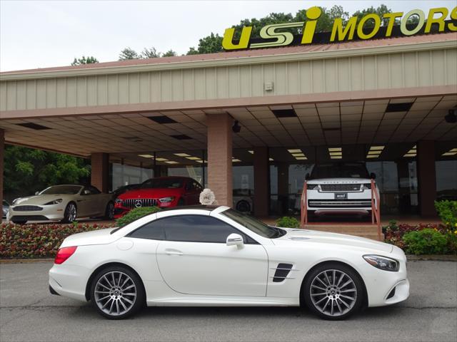 used 2018 Mercedes-Benz SL 550 car, priced at $55,800