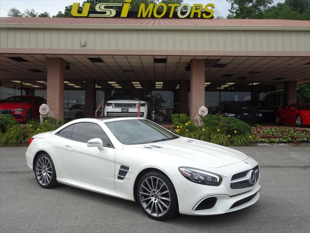 used 2018 Mercedes-Benz SL 550 car, priced at $55,800