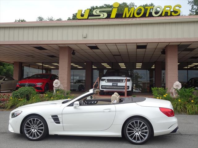 used 2018 Mercedes-Benz SL 550 car, priced at $55,800