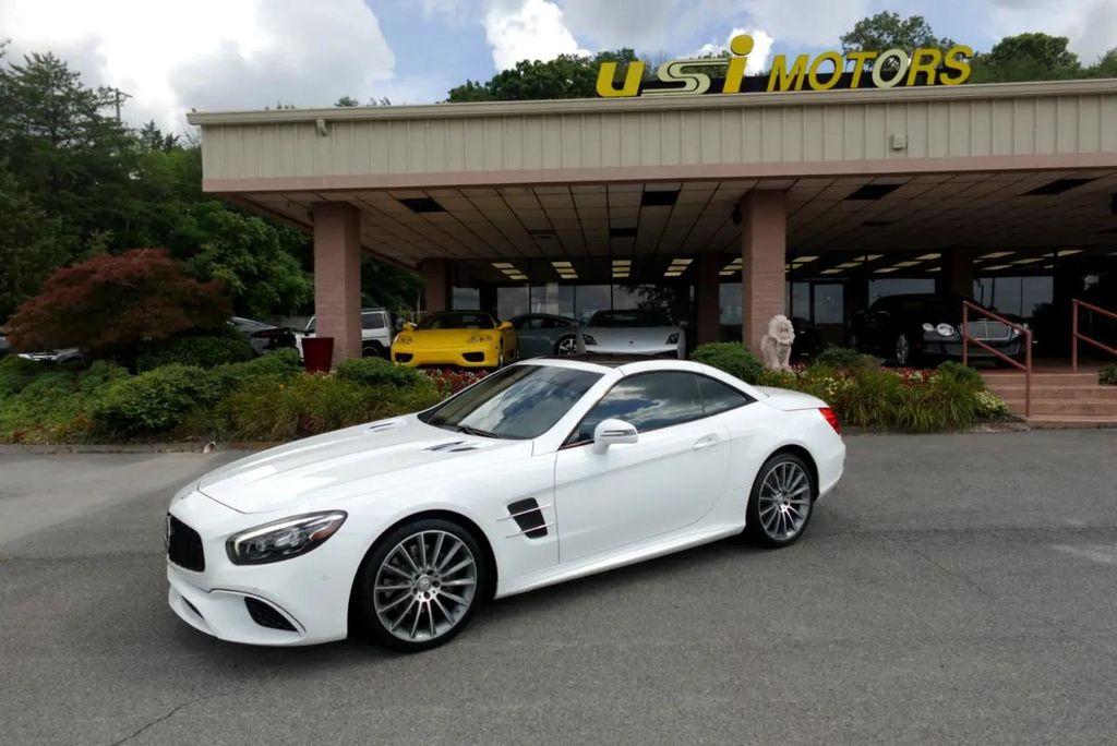 used 2017 Mercedes-Benz SL 450 car, priced at $44,800