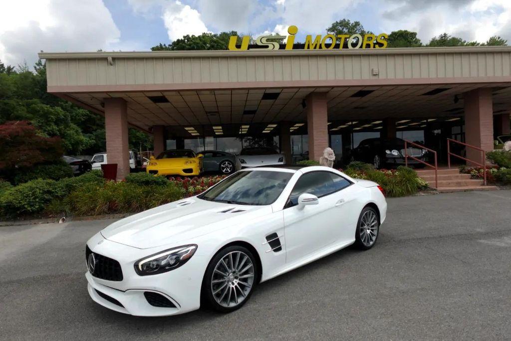 used 2017 Mercedes-Benz SL 450 car, priced at $44,800