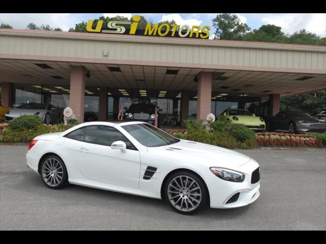 used 2017 Mercedes-Benz SL 450 car, priced at $44,800