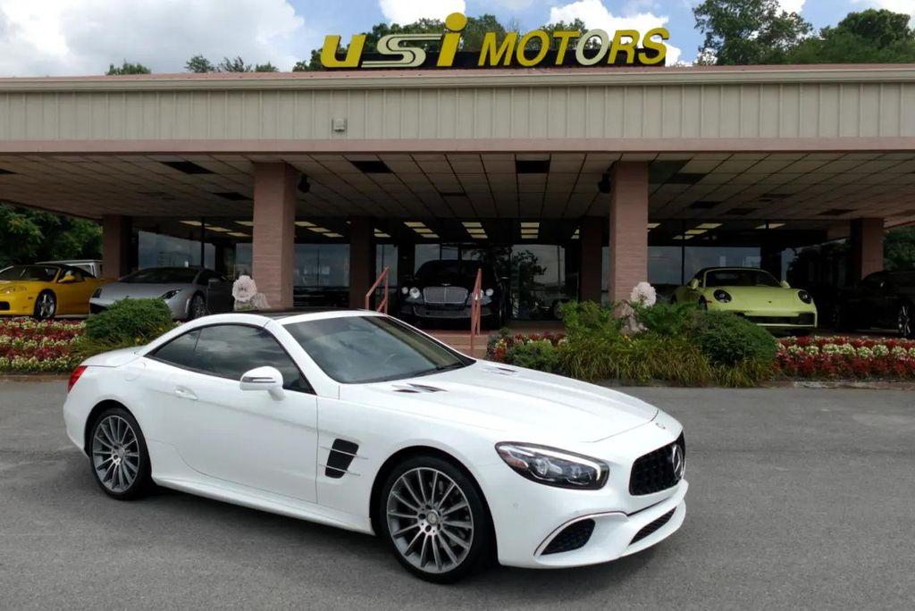 used 2017 Mercedes-Benz SL 450 car, priced at $44,800