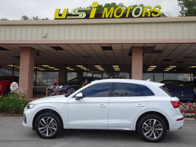 used 2023 Audi Q5 car, priced at $39,800