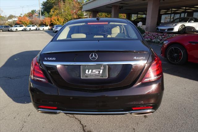 used 2019 Mercedes-Benz S-Class car, priced at $56,800