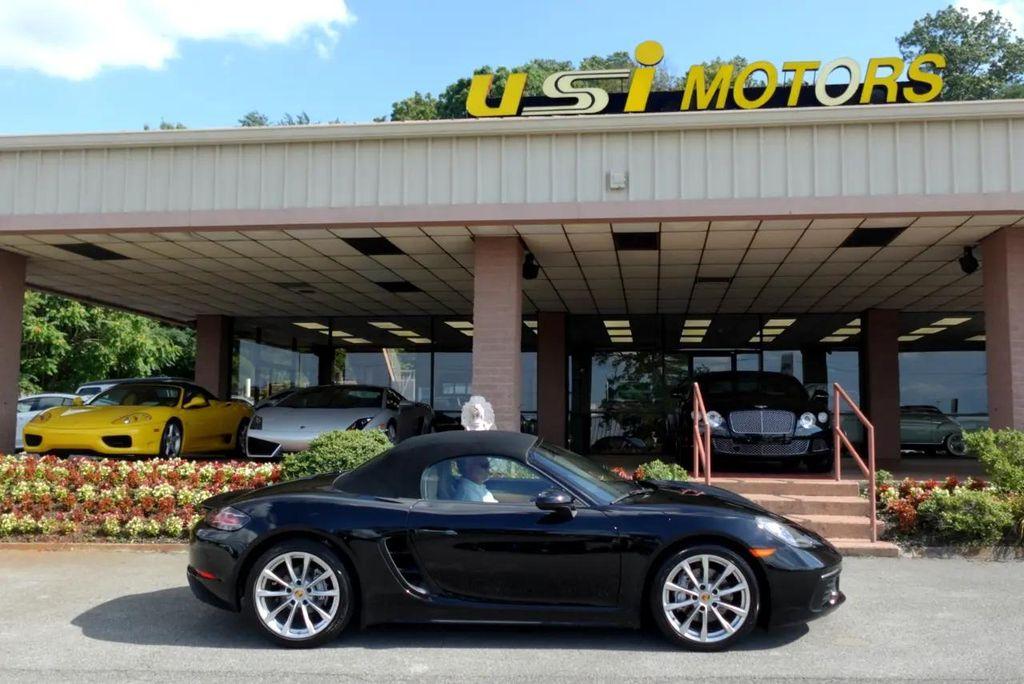used 2017 Porsche 718 Boxster car, priced at $37,800