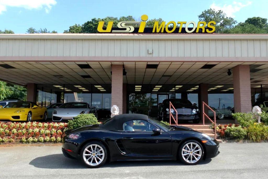 used 2017 Porsche 718 Boxster car, priced at $37,800