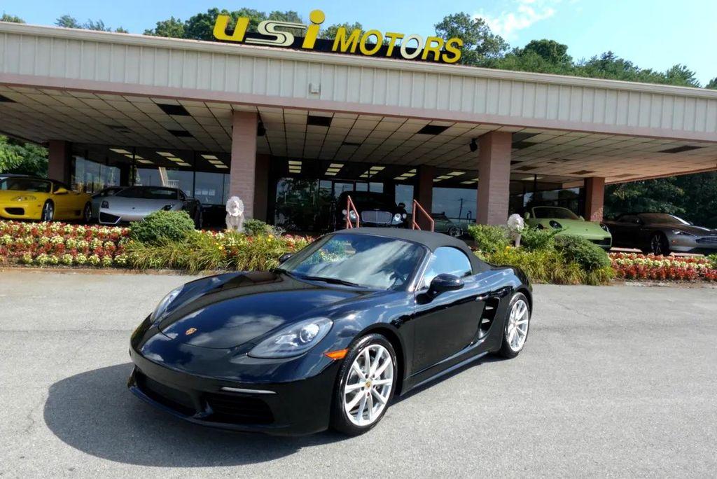 used 2017 Porsche 718 Boxster car, priced at $37,800