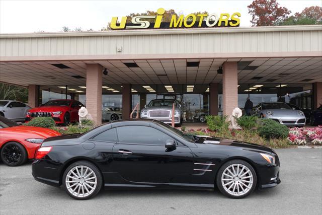 used 2015 Mercedes-Benz SL-Class car, priced at $27,800