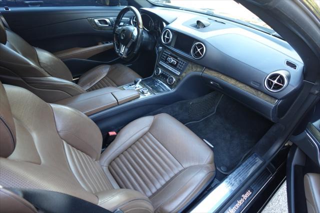 used 2015 Mercedes-Benz SL-Class car, priced at $27,800