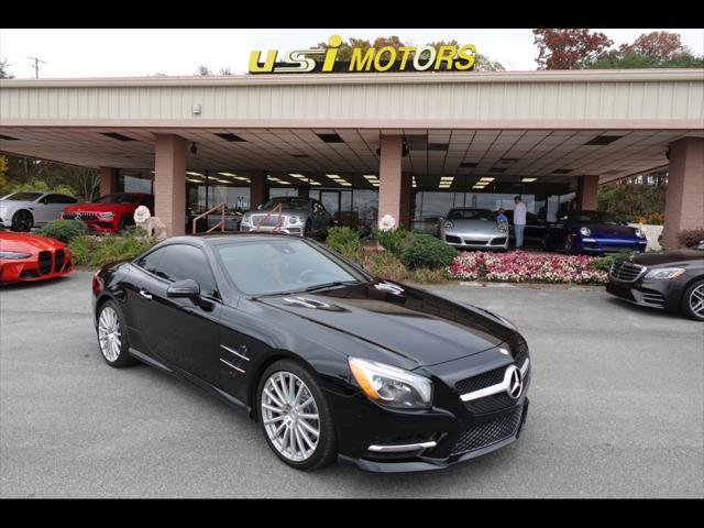 used 2015 Mercedes-Benz SL-Class car, priced at $27,800