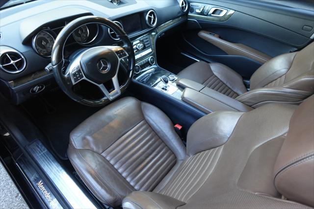 used 2015 Mercedes-Benz SL-Class car, priced at $27,800