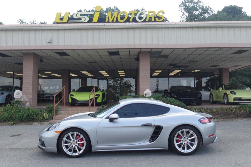 used 2018 Porsche 718 Cayman car, priced at $72,800