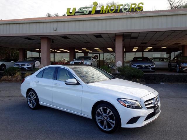 used 2019 Mercedes-Benz C-Class car, priced at $24,800