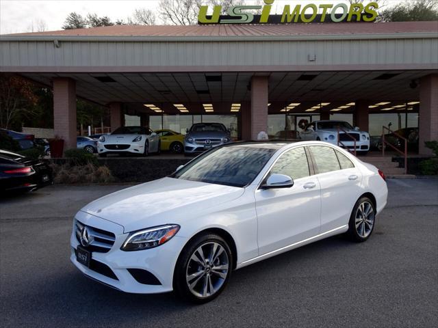 used 2019 Mercedes-Benz C-Class car, priced at $24,800