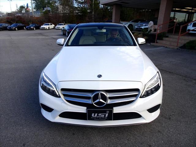 used 2019 Mercedes-Benz C-Class car, priced at $24,800