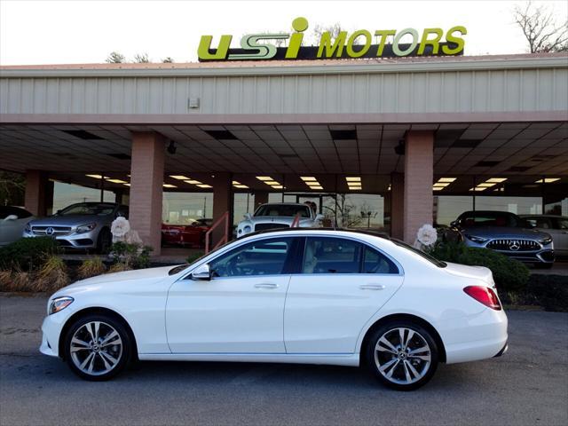 used 2019 Mercedes-Benz C-Class car, priced at $24,800