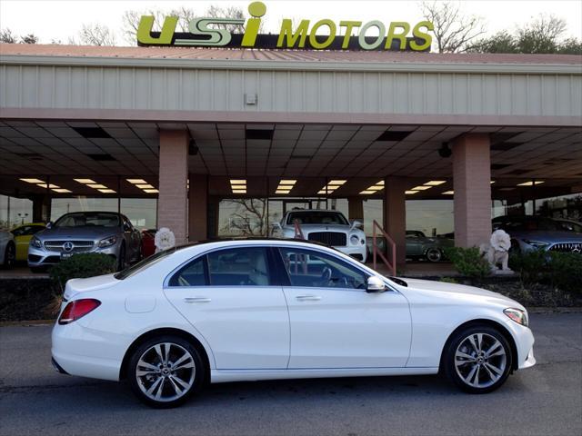 used 2019 Mercedes-Benz C-Class car, priced at $24,800