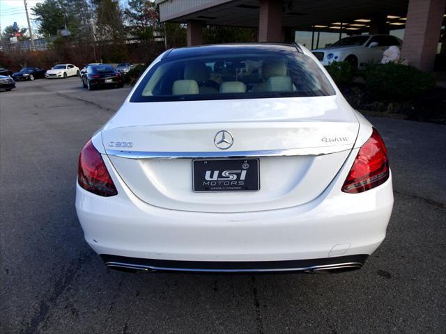 used 2019 Mercedes-Benz C-Class car, priced at $24,800