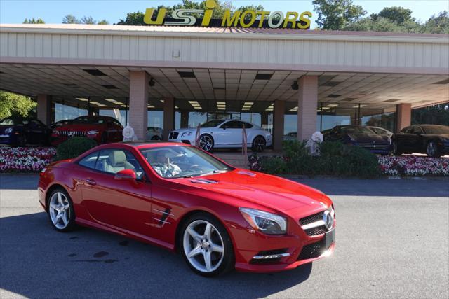 used 2016 Mercedes-Benz SL-Class car, priced at $32,800