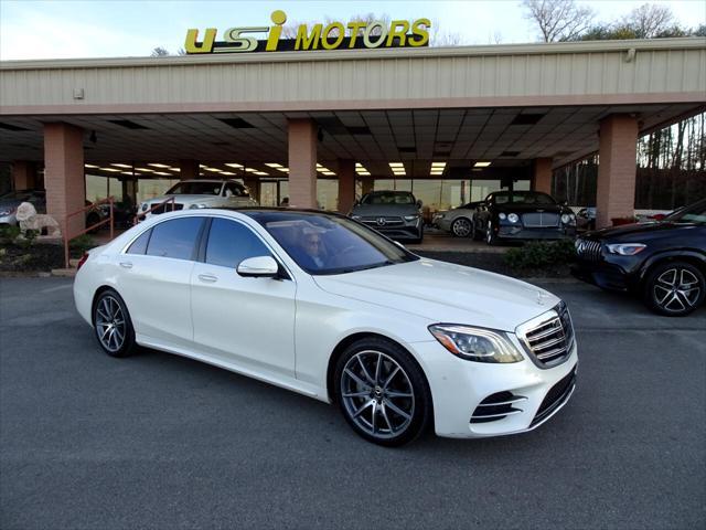 used 2018 Mercedes-Benz S-Class car, priced at $33,800
